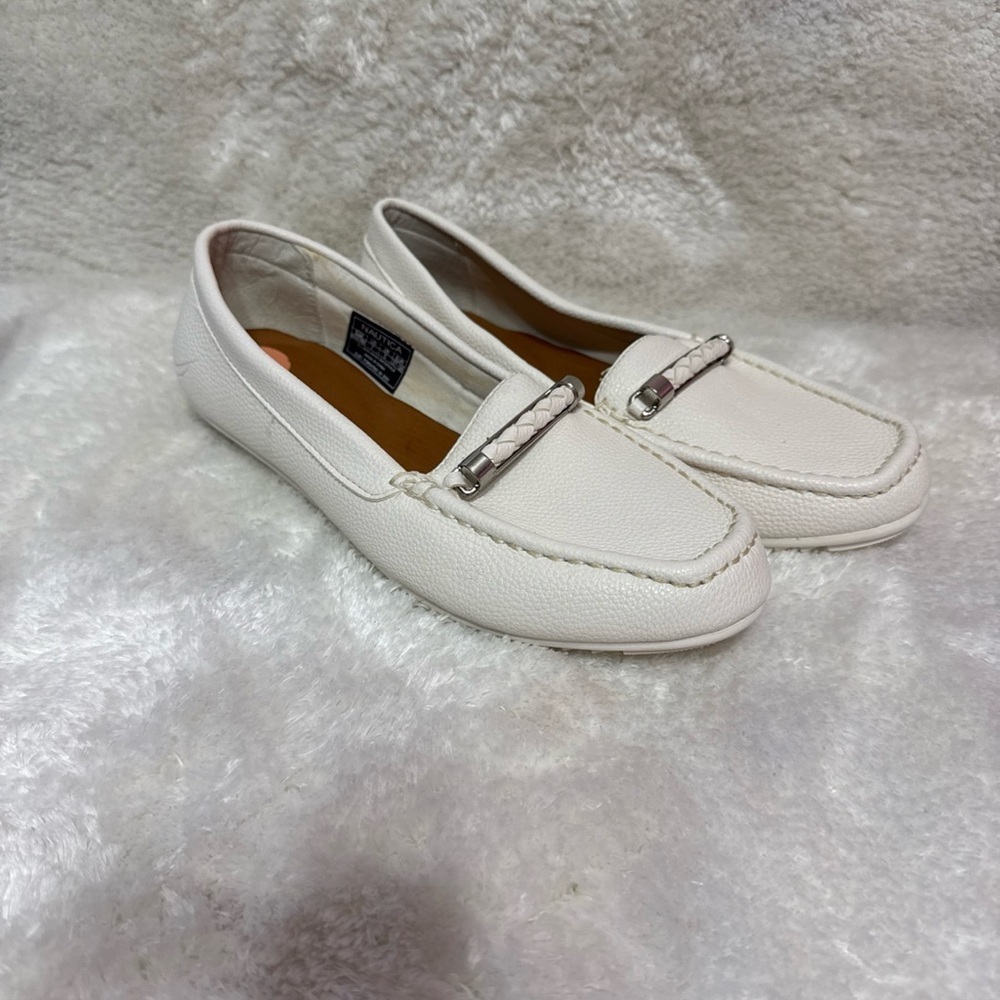 Náutica Women's Becklynn Flats/loafers, White Size 7